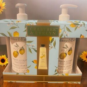 Crabtree & Evelyn Lemon Citron Hand Soap Set